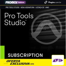 Oferta Exclusiva - Pro Tools Studio - Nova Assinatura - Licença de 1 ano